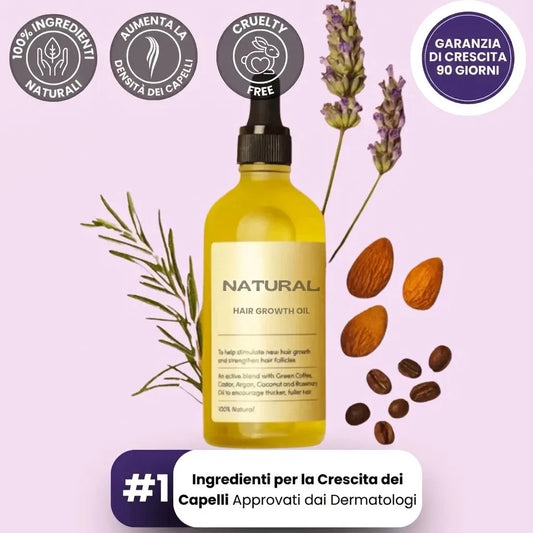 Eyovia - olio naturale per la crescita dei capelli